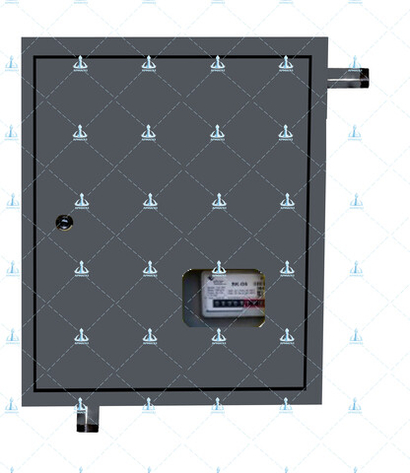 Шкафной газораспределительный пункт ГРПШ-ОХТА-RF-25-1-НП-С6-П1 (серый)