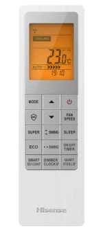 Сплит-система инверторного типа Hisense GOAL 2.0 DC AS-09UW4RYRKJ05 WI-FI