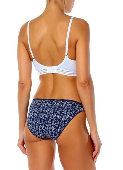 Набор из 3 хлопковых трусиков Alice (Размер: L) (Цвет: синий с белым)