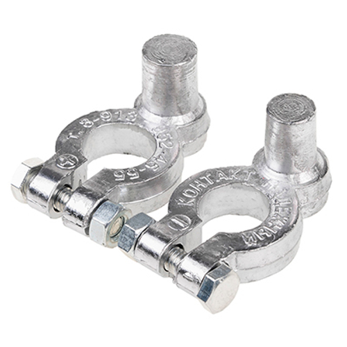 Клеммы аккумулятора с переходником (адаптер) (Азия-Европа) (SKYWAY)