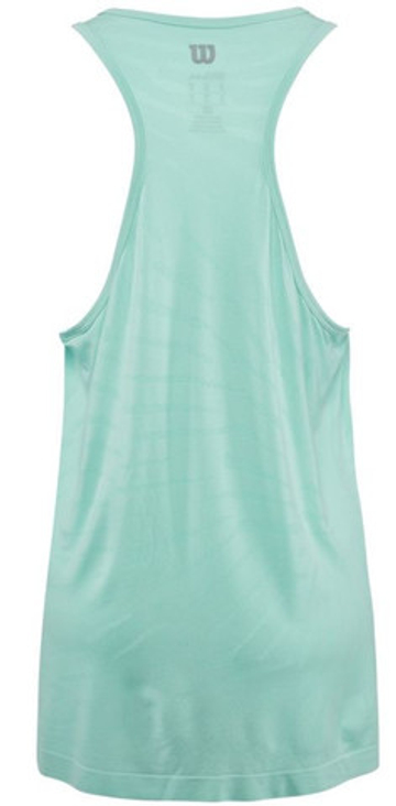Женский топ теннисный Wilson W Competition Seamless Tank - Мятный