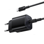 Borofone BAS84A Star single port PD25W зарядное устройство набор (Type-C на Type-C) (black)
