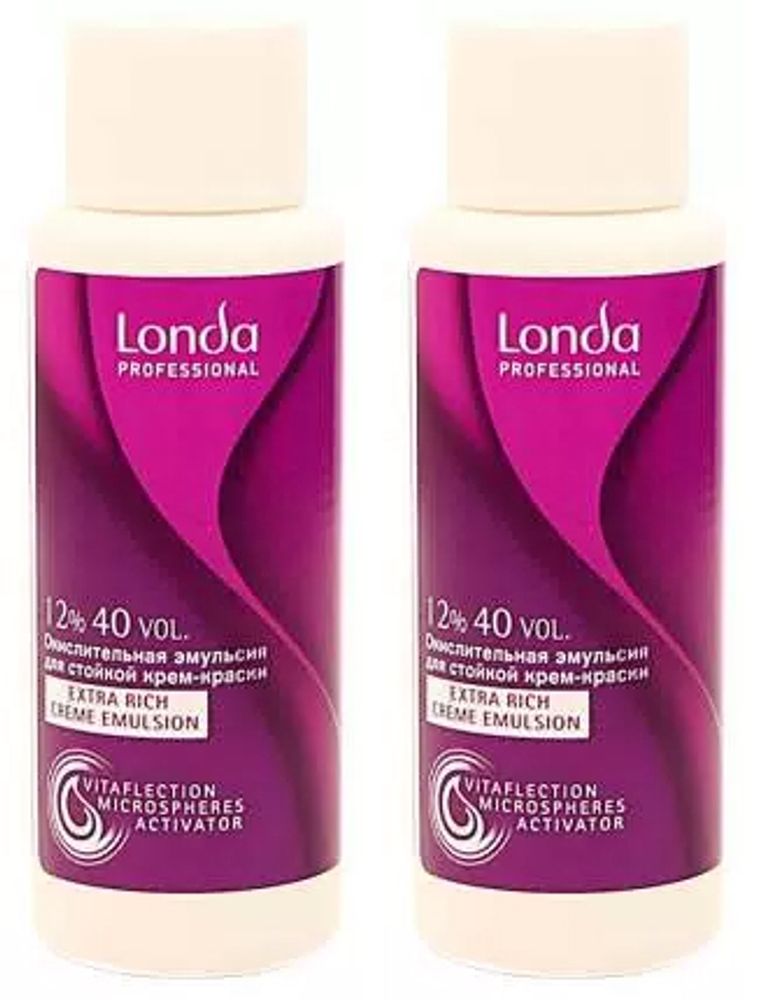 Londa Professional Color 12% - Окислительная эмульсия 40 Vol, 60мл (2 шт.)