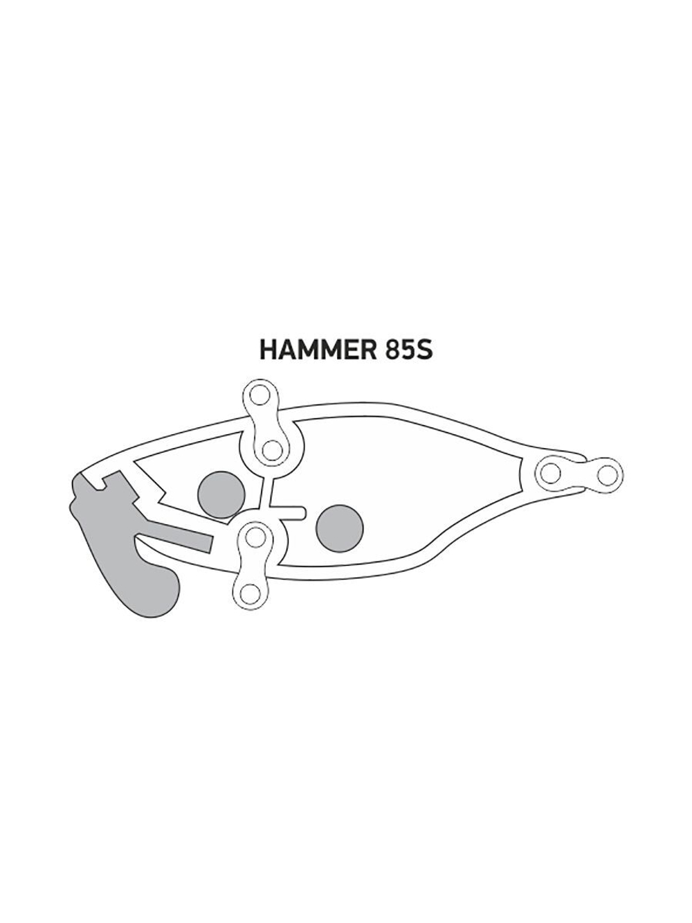 Воблер для рыбалки LureMax HAMMER