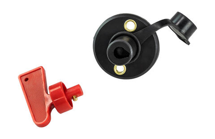 Выключатель массы-ключ "OFF-ON" (1 АКБ) 100А с защитным колпачком, Marine Rocket