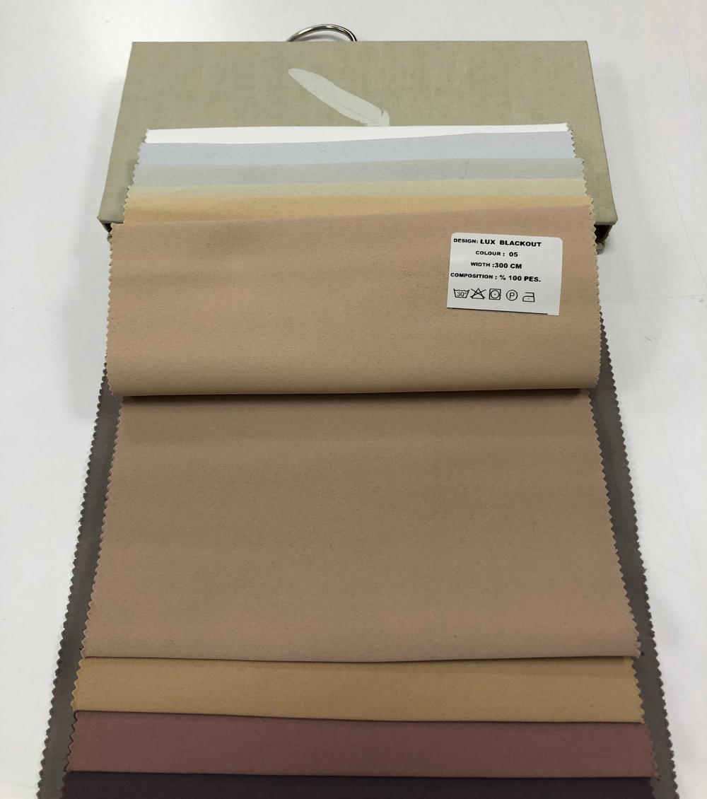Портьерная ткань blackout двусторонний Aisa арт. Lux blackout (высота 300 см, Турция)