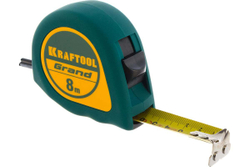 KRAFTOOL  Grand 8м х 25мм, Рулетка (34022-08-25)