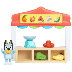 Bluey Blue - Магазин продуктовый Набор с фигуркой собачки и аксессуарами BLU17555