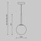 Подвесной светильник Maytoni Basic form MOD321PL-01G1