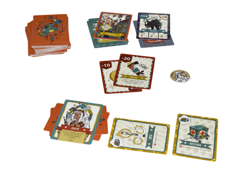 Настольная игра Оранж Квест: в погоне за Конфетным Джо (3 издание)