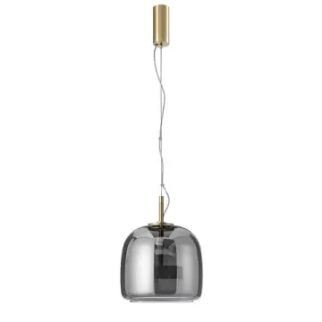 Подвес 12W 4000K 4234-1P золото/дымчатый Reflex Favourite