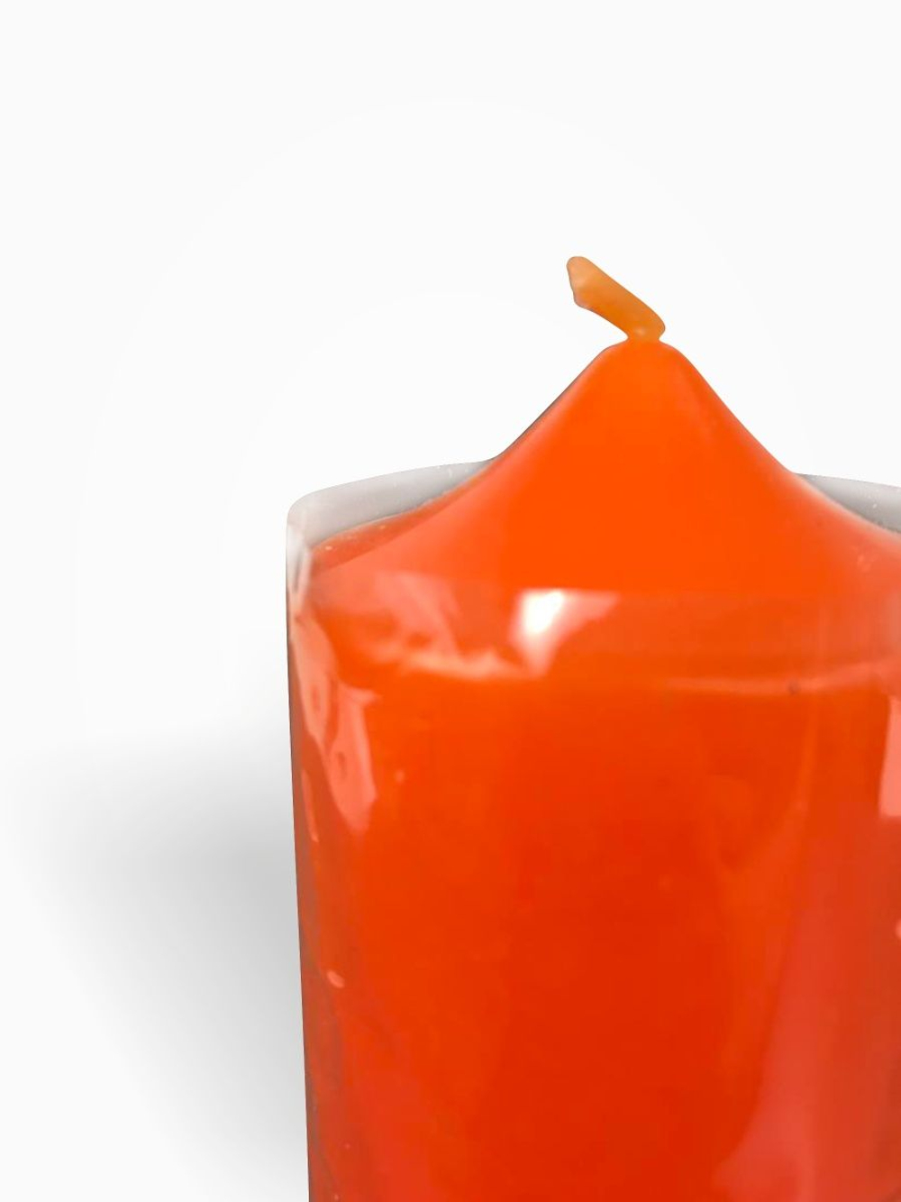 Свеча алтарная оранжевая 70 часов