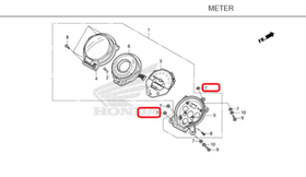 90503-K0G-900. RUBBER, MOUNTING. Honda C125