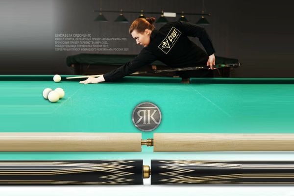 Трехсоставный кий «Алмаз» — новая модель в коллекции Мастера Якубович