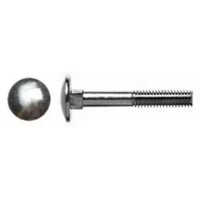 Болт М8х100 DIN 603 мебельный с полукруглой головкой