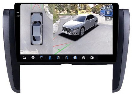 Магнитола для Toyota Allion, Premio T260 2007-2021 - FarCar BX3065M-360 монитор 9.5" 2K QLED на Android 13, 6Гб+128Гб, CarPlay, 4G SIM-слот, 4 камеры в комплекте