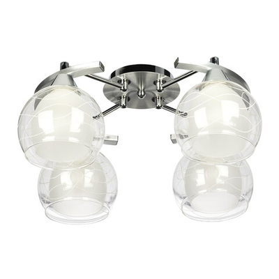 Citilux Буги CL157142 Люстра потолочная Алюминий Хром