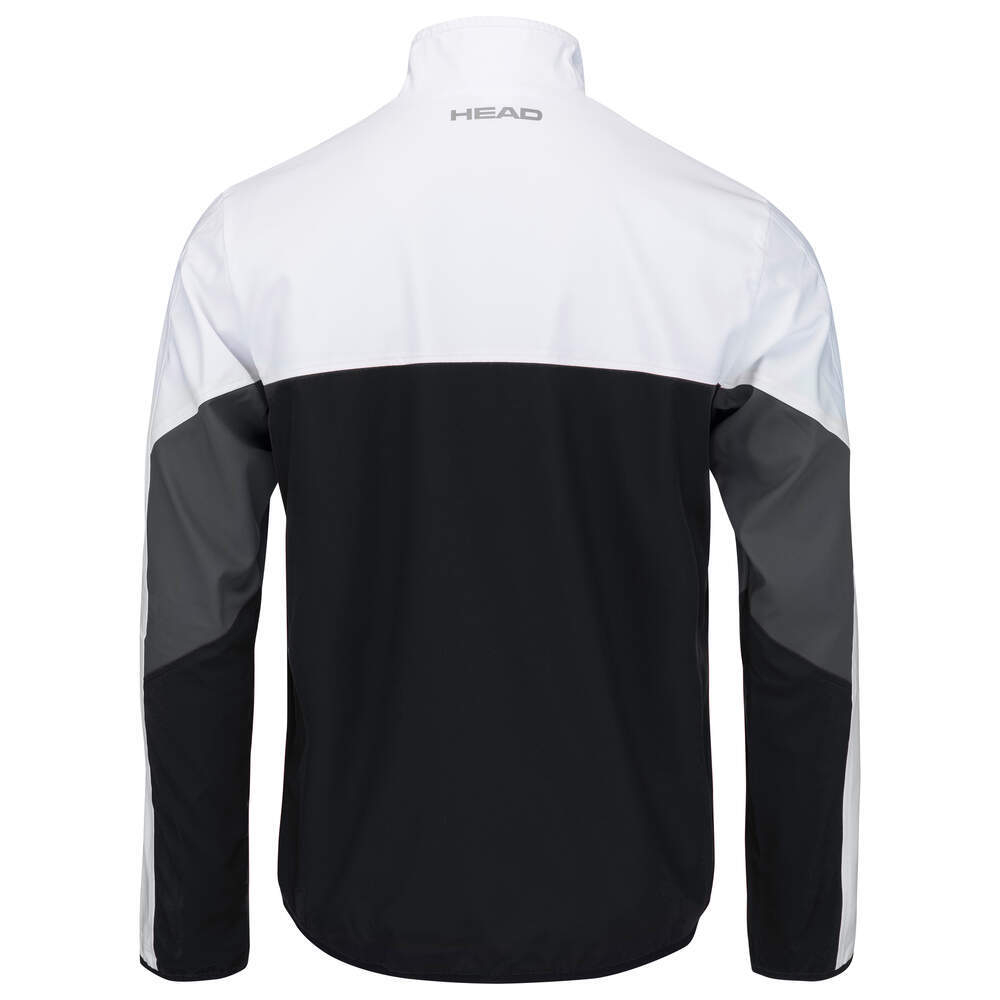 Детская теннисная толстовка Head Boys Club 22 Jacket - black