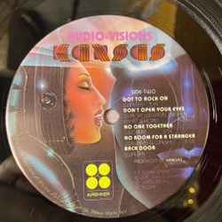 Винтажная виниловая пластинка LP Kansas Audio Visions (USA 1980) Got To Rock On
