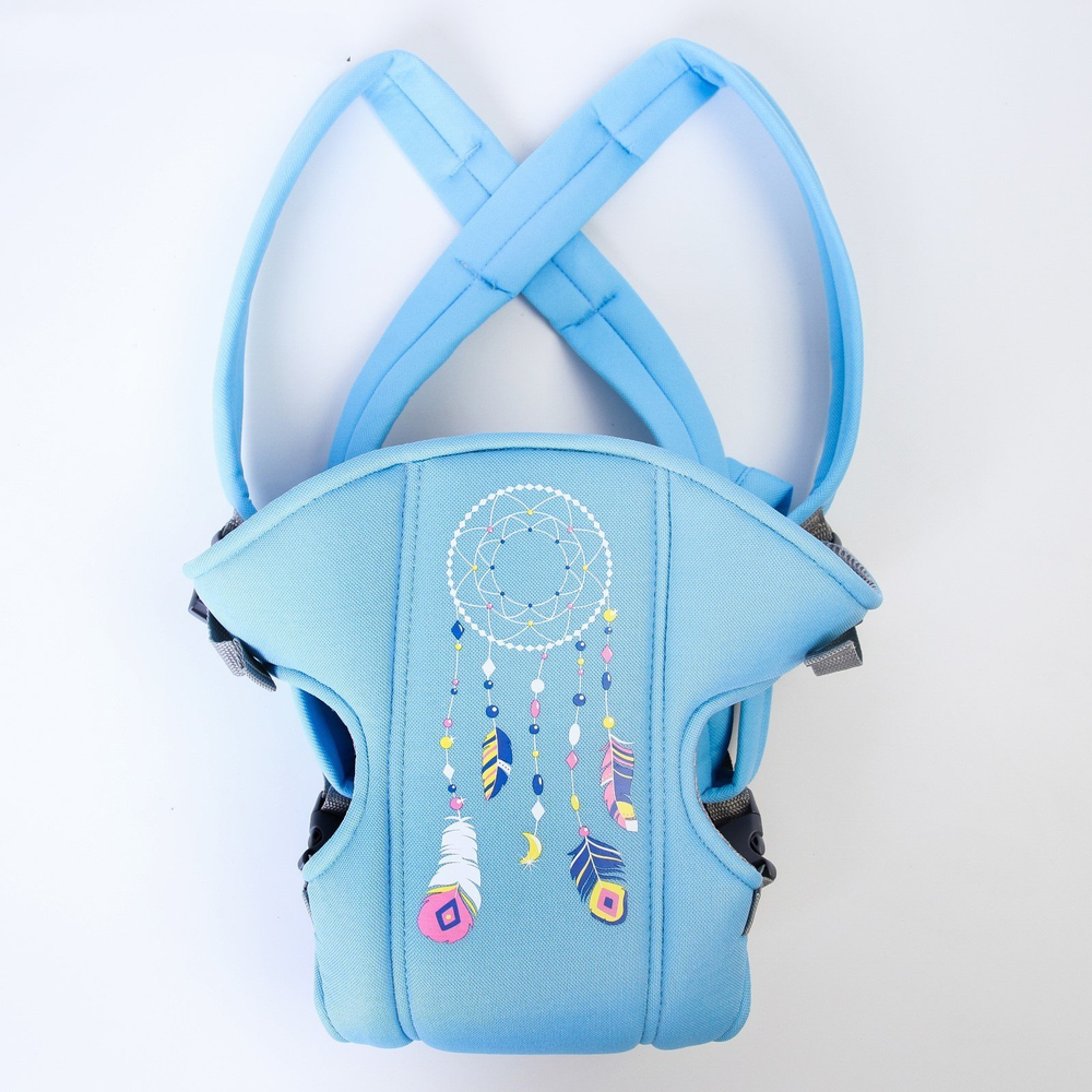 4741946 Рюкзак-кенгуру для малыша "Перья" 4741946