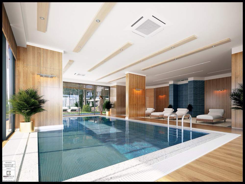 "Mahmutlar” Турция, Аланья, современный и очень популярный район Аланьи, всего 600 метров до моря, проект будет способствовать высокому уровню вашей жизни