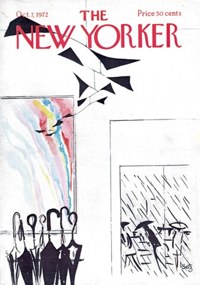 Журнал The New Yorker 07-10-1972, обложка