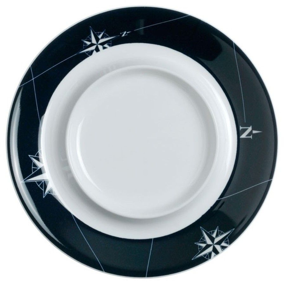 Небьющаяся чайная чашка (7,8х7,2 см) с блюдцем "Northwind", 6 шт (10254514)