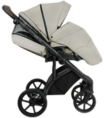 Детская коляска Roan Bass Next 2.0 2 в 1 BSN/45/2 Marzipan/Black/руч.Cappuccino(2 места)