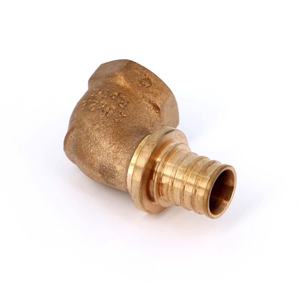 Угол надвижной В бронза REHAU 20х1/2" RX+(ВР)