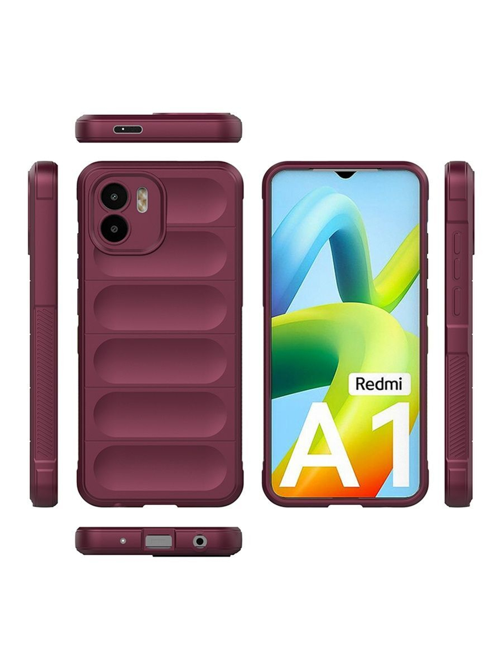 Противоударный чехол Flexible Case для Redmi A1