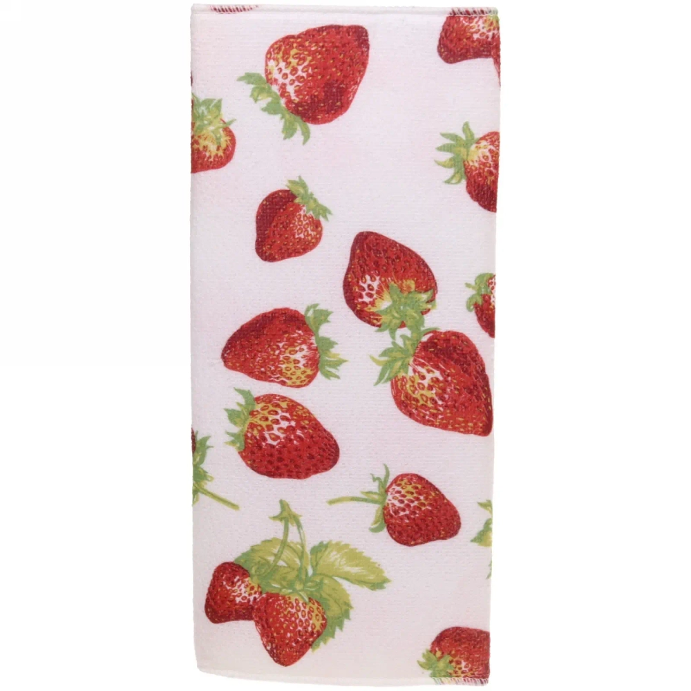 Коврик для сушки посуды 38*50см «Клубника»