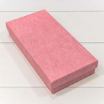 Коробка Ювелирная 24х12х4 см (Розовый)