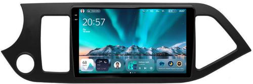 Магнитола для KIA Picanto 2 2011-2017 - Teyes CC4 монитор 9.2" 2K QLED на Android 14, Быстрейшая, Snapdragon 680, DSP, CarPlay, 4G SIM-слот