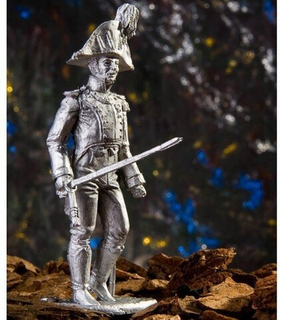 Оловянный солдатик Шеф Невшательского батальона, 1807-1808 г. г.