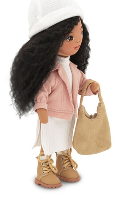 Кукла Orange Toys Sweet Sisters Tina в розовом жакете 32 см Серия Весна