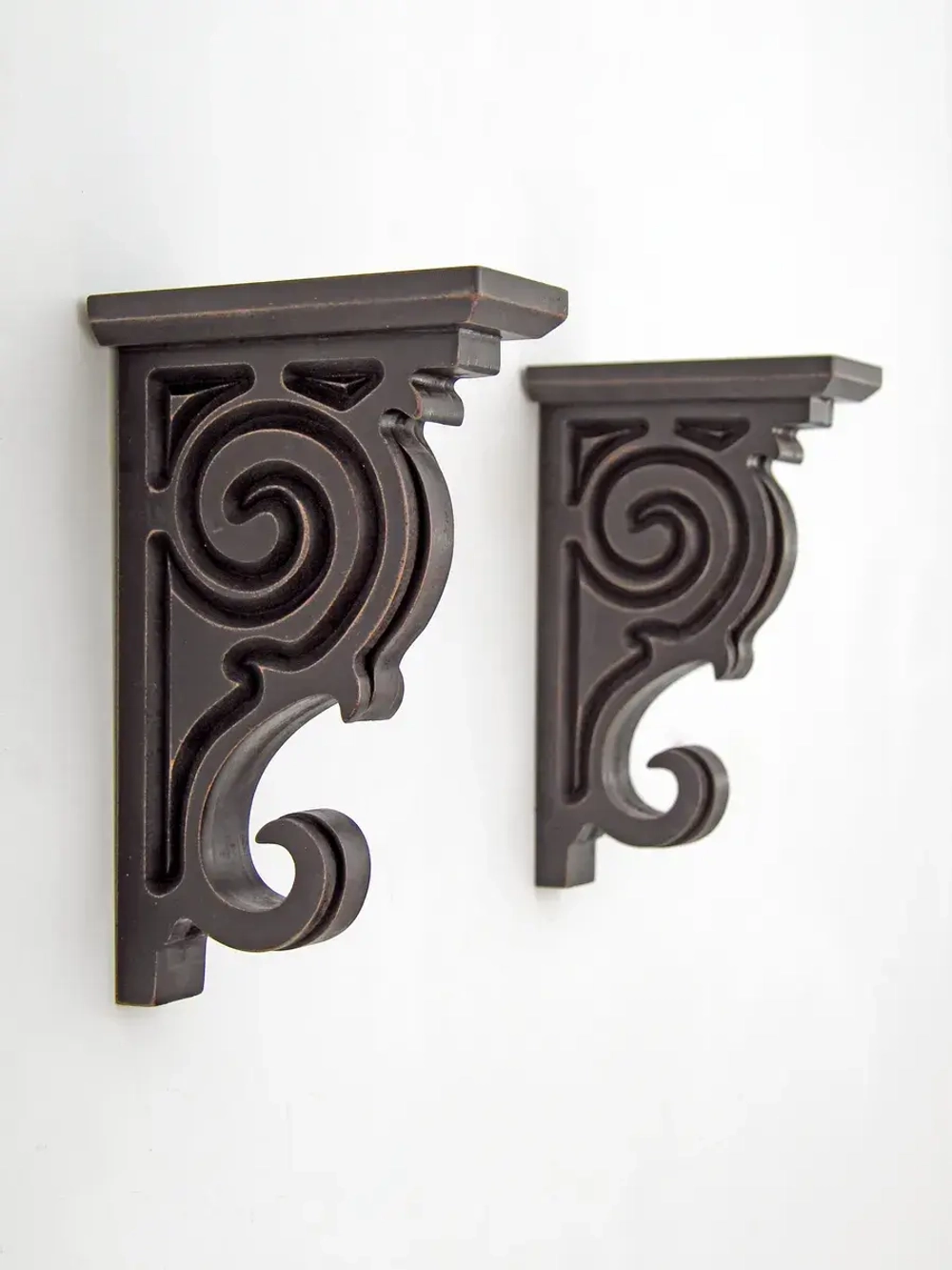 Полка настенная навесная 80*20 см