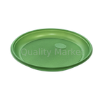 Тарелка 165 мм б/с (синяя, красная, зеленая) ИнтроПластик (24уп/100шт/2400шт)