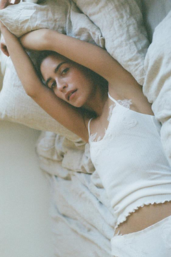 ZARA ТРУСЫ POINTELLE С КРУЖЕВОМ, БЕЛЫЙ