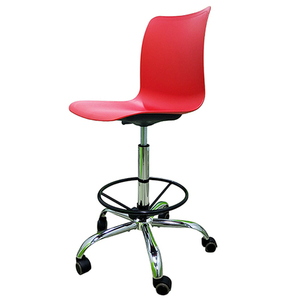 Стул медицинский высокий COLLEGE COLOR SH25 Red