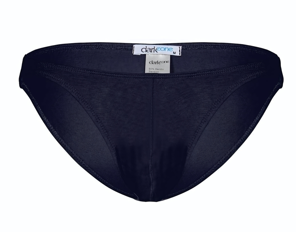Темно-синие бамбуковые трусы-слипы (Размер: L) (Цвет: темно-синий)