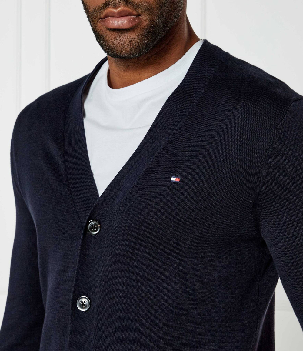 Кардиган ESSENTIAL Tommy Hilfiger - темно-синий(MW0MW33111)