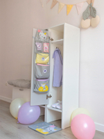 Набор для детского сада: кармашек, коврик, мешок. Котик