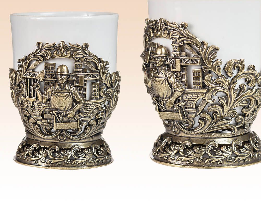 кофейная чашка Строители