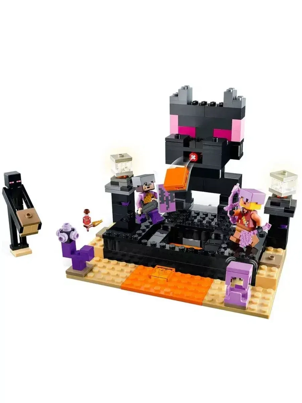 Конструктор Майнкрафт Финальный портал 252 детали