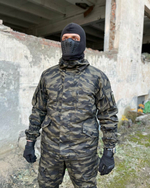 Костюм горка 6 флис осень зима / BLACK TIGER /