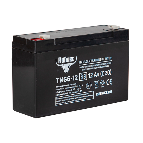 Аккумулятор RuTrike TNG 6-12 (AGM+GEL)