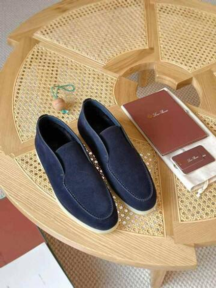 Высокие лоферы Loro Piana