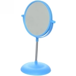 Зеркало настольное на ножке «Beauty», двухстороннее с увелич., микс 3 цвета, 30см, d-15см