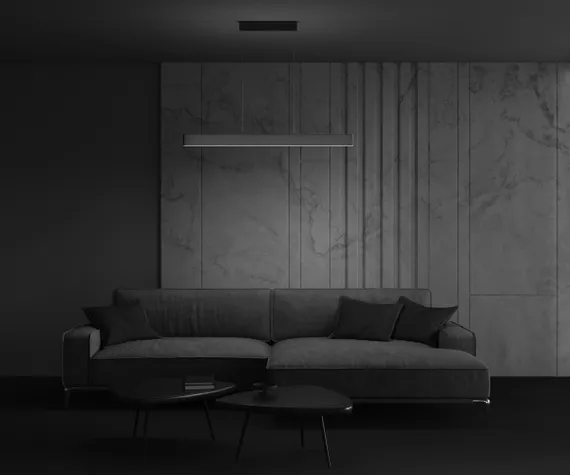 Подвесной светильник Шаг / Step 4000К 30Вт Maytoni p010pl-l30g4k