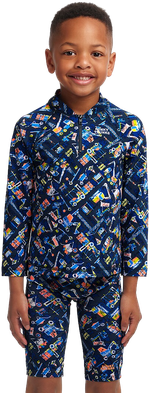 Лонгслив FUNKY TRUNKS Toddler Boys Can We Build It?